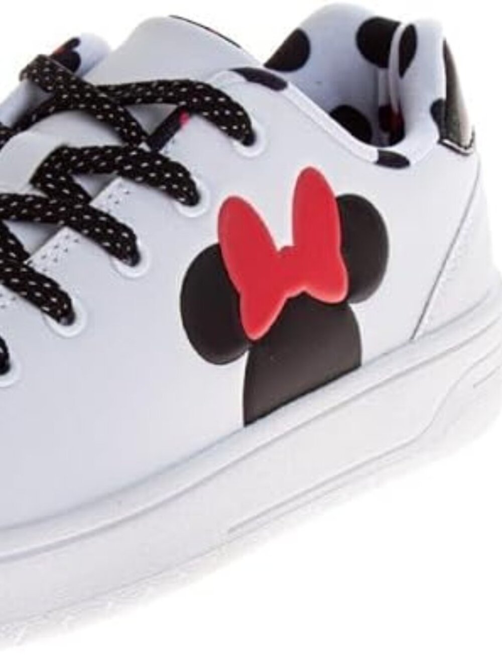 🎃Women's White/Black Winnie Minnie Jack Skellington Stitch Fashion Sneakers